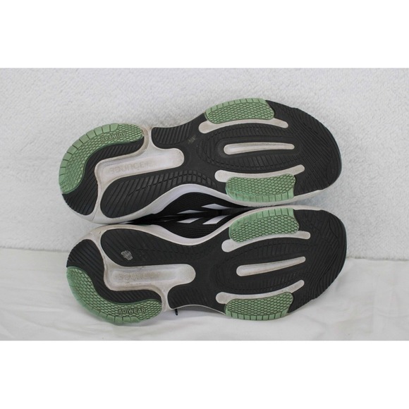 Adidas Running Shoes Lightweight Athletic Sneakers Black‎ White Mens Size 10 - Picture 11 of 14